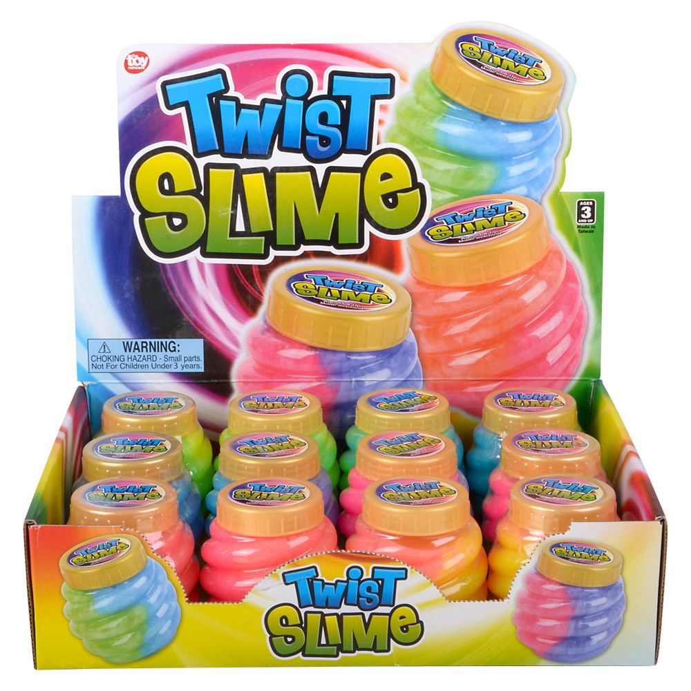 72 pieces 2.5" Twist Slime - Slime & Squishees