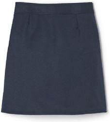 24 Pieces of Girls Two Tab Skirt In Navy Size 18