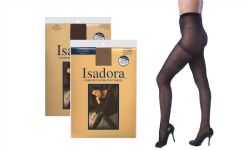 72 Wholesale Isadora Comfort Sheer Pantyhose White