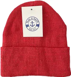 120 Wholesale Kids Assorted Unisex Winter Warm Acrylic Knit Beanie