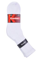 120 Wholesale Knocker Crew Sports Socks 4-6