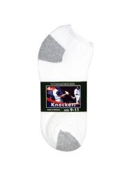 120 Wholesale Knocker No Show Sports Socks 10-13