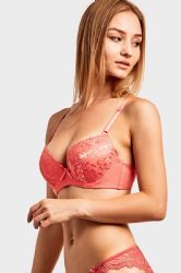 216 Pieces Mamia Ladies Lace PusH-Up BrA- C Cup - Womens Bras And Bra Sets