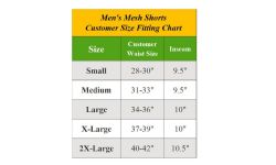 24 Pieces Men's Assorted Active Shorts Basket Ball Shorts MoisturE-Wicking Mesh Fabric Size Xlarge - Mens Shorts