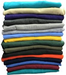 60 Wholesale Men's Cotton Short Sleeve T-Shirt Size 5X-Large, Assorted Colors