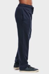 36 Wholesale Men's Lightweight Fleece Sweatpants In Navy Size 2xl