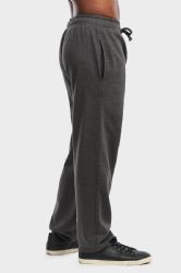 36 Pieces of Men's Lightweight Fleece Sweatpants In Charcoal Size M