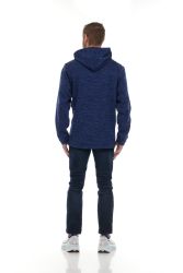 24 Wholesale Men's Marled Assorted Color Hoodie Sweatshirt Size Xlarge