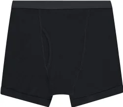 96 Wholesale Men's Cotton Underwear Boxer Briefs In Assorted Colors Size Large