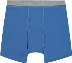 Men's Cotton Underwear Boxer Briefs In Assorted Colors Size Medium