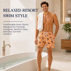 72 Wholesale Mens Assorted Prints Bathing Suite Assorted Sizes M-2xl