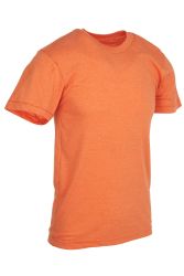 Men's Cotton Short Sleeve T-Shirt Size 2X-Large, Orange