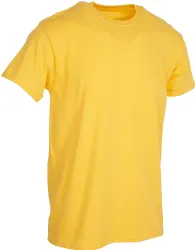 6 Wholesale Mens Cotton Crew Neck Short Sleeve T-Shirts Mix Colors, Medium