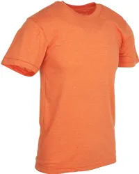 Mens Cotton Crew Neck Short Sleeve T-Shirts Mix Colors, Medium