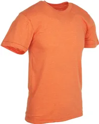 Mens Cotton Crew Neck Short Sleeve T-Shirts Mix Colors, X-Large