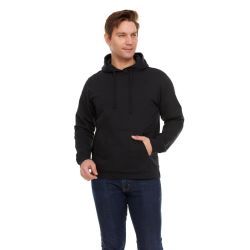 24 Wholesale Mens Fleece Cotton Blend 12 Jogger Pants And 12 Hoodies In Black Size 3xlarge