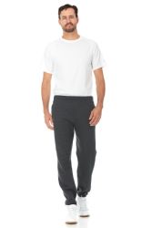 24 Wholesale Mens Fleece Cotton Blend 12 Jogger Pants And 12 Hoodies In Gray Size Medium