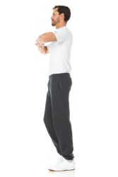 24 Wholesale Mens Fleece Cotton Blend 12 Jogger Pants And 12 Hoodies In Gray Size 3xlarge