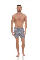 Mens Woven Plaid Boxer Shorts Size 2XLarge