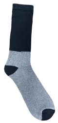 72 Pairs Yacht & Smith Mens Thermal Ring Spun Non Binding Top Cotton Diabetic Socks With Smooth Toe Seem - Men's Diabetic Socks