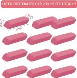 12000 Pieces Yacht And Smith Pink Erasers - School and Office Supply Gear