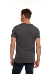 48 Pieces Mens Cotton Short Sleeve T Shirts Charcoal Gray Size XL - Mens T-Shirts