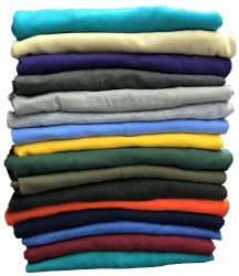 Men's Cotton Short Sleeve T-Shirt Size 4X-Large, Assorted Colors