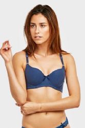 288 Wholesale Sofra Ladies Full Cup Cotton Plain Bra C Cup