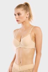 288 Pieces Sofra Ladies Plain Cotton Bra -C CuP-Box Only - Womens Bras And Bra Sets