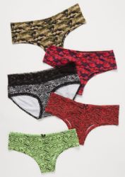 20 Wholesale Undies'nbulk Assorted Cuts And Prints 95% Cotton Women's Panties Size Xlarge
