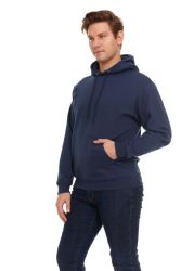 72 Wholesale Unisex Cotton Hoodie Sweatshirt In Assorted Navy And Charcoal Gray Size Xlarge