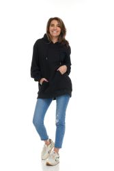 3 Wholesale Women's Cotton Oversized Hoodie Sweat Shirt Assorted Colors Size 2xlarge
