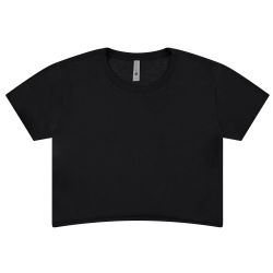 Womens Assorted Color Cotton Crop Tops Size Small