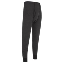 6 Wholesale Yacht And Smith Men's Thermal Pants In Gray Size 2xlarge