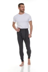 6 Pieces Yacht And Smith Men's Thermal Pants In Gray Size Xlarge - Mens Thermals