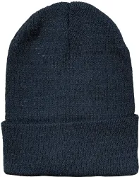12 Wholesale Yacht & Smith 48 Pack Wholesale Bulk Winter Thermal Beanies Skull Caps, Thermal Gloves Unisex (mens 4pc Combo a)