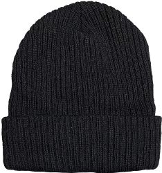 96 of Yacht & Smith Adults Sherpa Lined Winter Beanies In Black