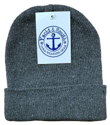 12 Wholesale Yacht & Smith Kid's Assorted Colored Winter Beanies & Gloves Set