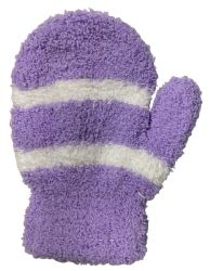 240 Wholesale Yacht & Smith Kids Striped Fuzzy Mittens Gloves Ages 2-7 Bulk Buy