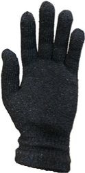 12 Pairs Yacht And Smith Men's Winter Gloves In Assorted Colors - Knitted Stretch Gloves