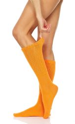 6 Wholesale Yacht & Smith Women's Assorted Colored Slouch Socks Size 9-11