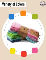 5000 Wholesale Yacht & Smith Slouch Socks For Women, Assorted Pastel Size 9-11 - Womens Crew Sock