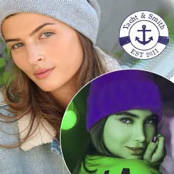 12 Pieces Yacht & Smith Unisex Assorted Dark Colors Adult Winter Beanies - Winter Beanie Hats
