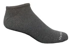 Yacht & Smith Women's Light Weight No Show Loafer Ankle Socks Solid Gray