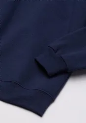 24 Pieces of Youth Crew Neck Sweatshirt Solid Navy - Size Large