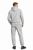 Cotton Fleece Cargo Jogger And Zipper Hoodie Set In Heather Gray Assorted Sizes M- 2xl