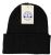 Yacht & Smith Adults Sherpa Lined Winter Beanies In Black