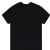 Men's Cotton T-Shirt In Solid Black Size 3xlarge