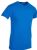 Men's Cotton Short Sleeve T-Shirt Size X-Large - Blue
