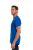 Men's Cotton Short Sleeve T-Shirt Size X-Large - Blue